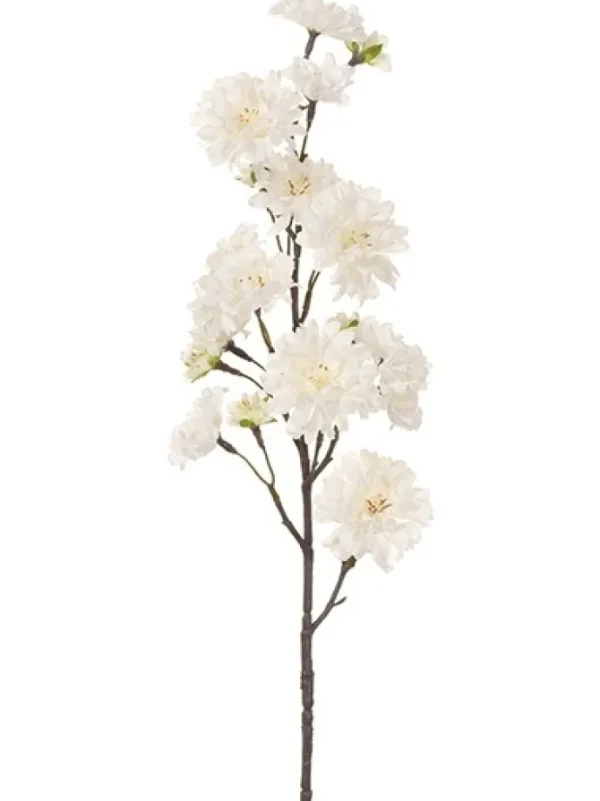 Cherry Blossom Spray White 24 in.
