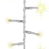 LED Compact Sparkle 36 FT 500 Lights Warm White / Clear
