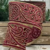 Metallic Scroll Garland 3.5 in. x 10 yd. Hot Pink