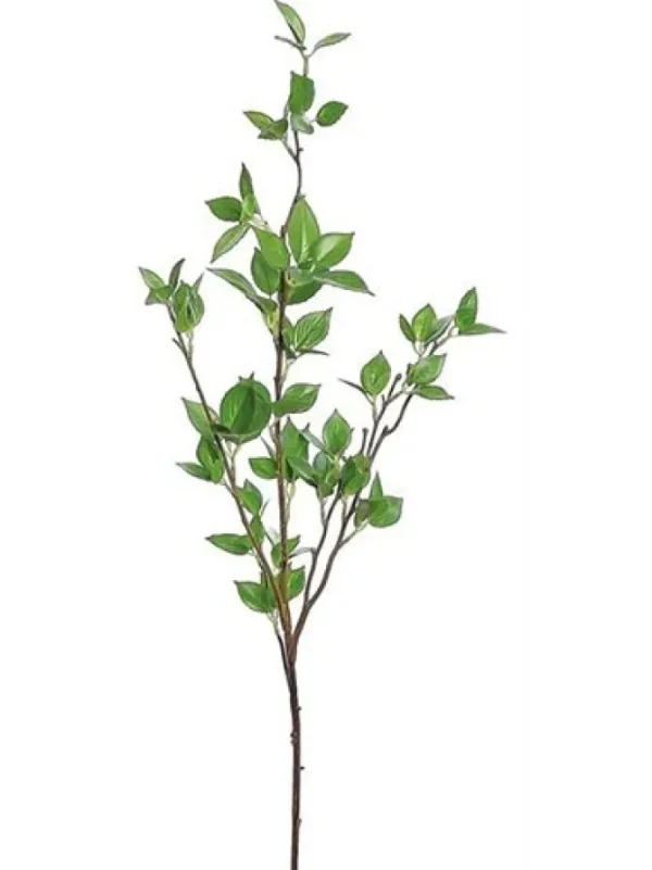 Mini Birch Leaf 39 in. Green