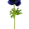 Natural Touch Anemone 17.5 in. Blue