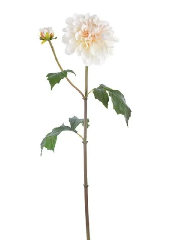 Natural Touch Dahlia 25 in. Beige