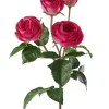 Natural Touch Heritage Rose 23 in. Fuchsia