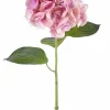 Natural Touch Hydrangea 25 in. Deep Lavender
