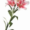 Natural Touch Lily 34 in. Pink / White
