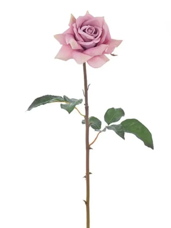 Natural Touch Rose Dutchess Open 20 in. Deep Lavender