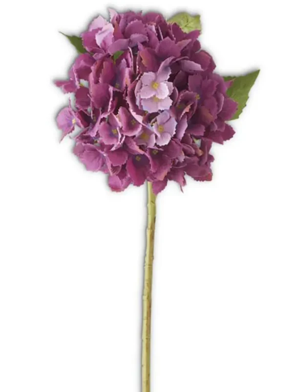 Real Touch Hydrangea 20 in. Purple