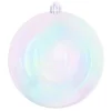 Seamless Shatterproof Iridescent White 10 in. - Case of 8