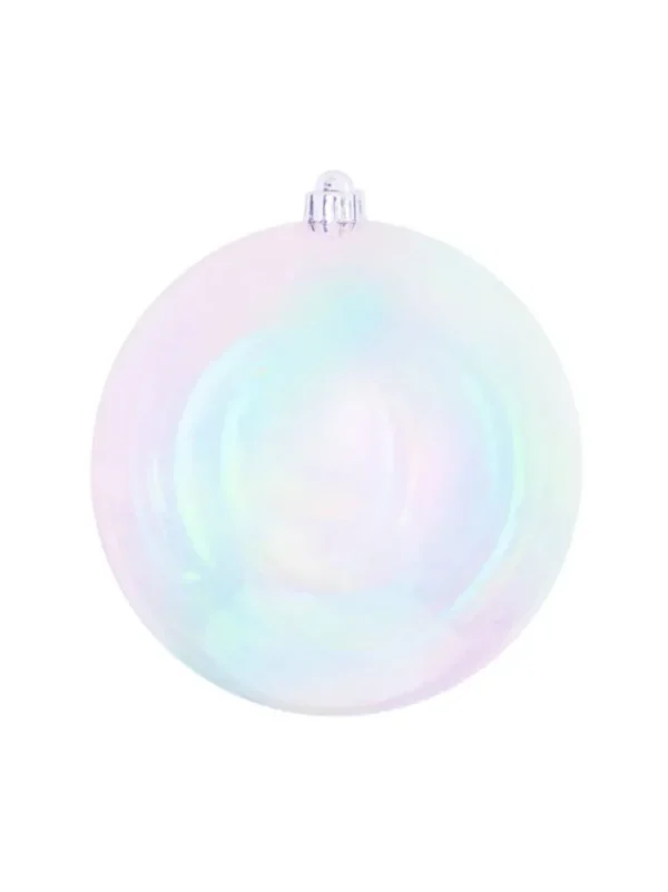Seamless Shatterproof Iridescent White 6 in. - Case of 24