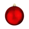 Seamless Shatterproof Shiny Red 4.75 in. - Case of 48
