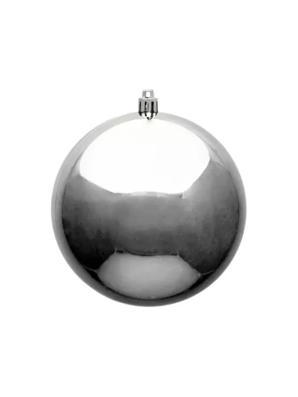 Seamless Shatterproof Shiny Silver 4.75 in. - Case of 48