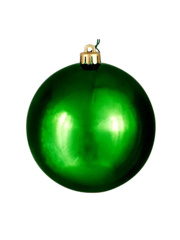 Seamless Shatterproof Shiny Green 6 in. - Case of 24
