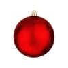 Seamless Shatterproof Shiny Red 4 in. - Case of 72
