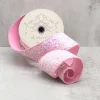 Sugar Plum Glitter Cotton Candy 2.5 in. x 10 yd. Pink